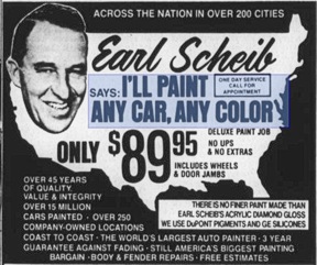 Image result for Earl Scheib